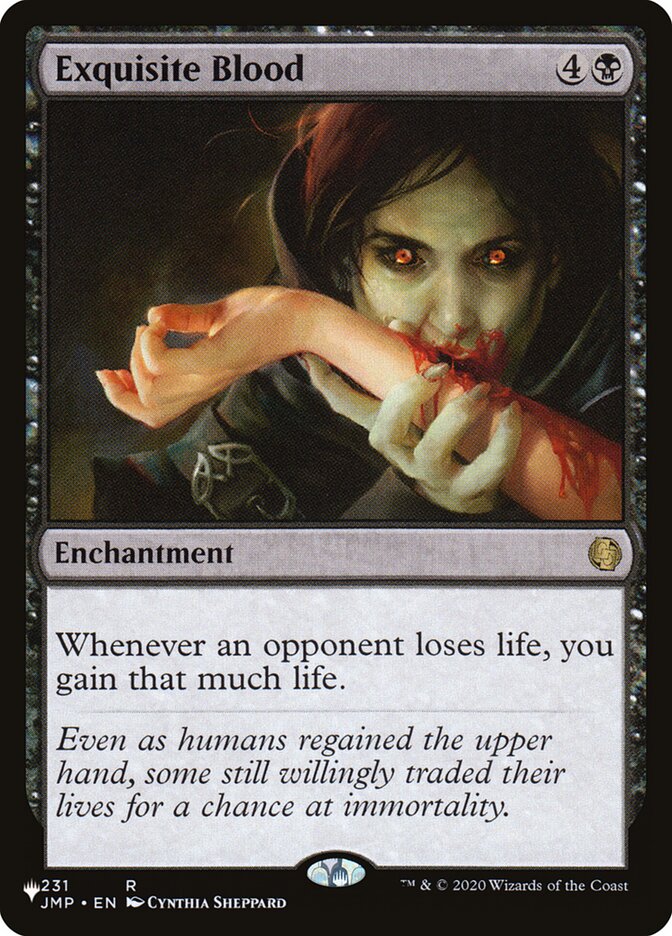 Exquisite Blood [The List] (LJMP 231)