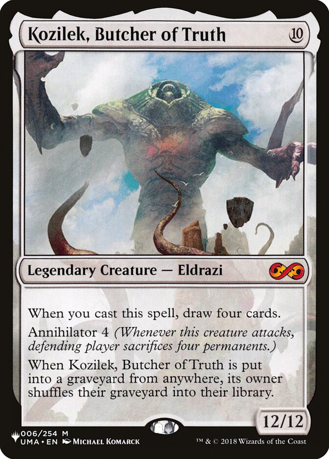 Kozilek, Butcher of Truth [The List] (LUMA 6)