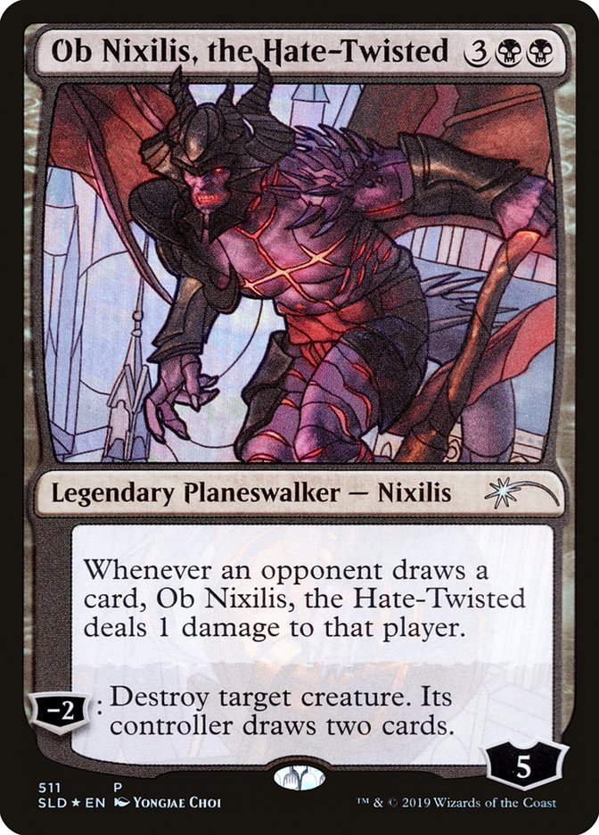 Ob Nixilis, the Hate-Twisted (Secret Lair) [Secret Lair Drop Promos] (PSLD 511)