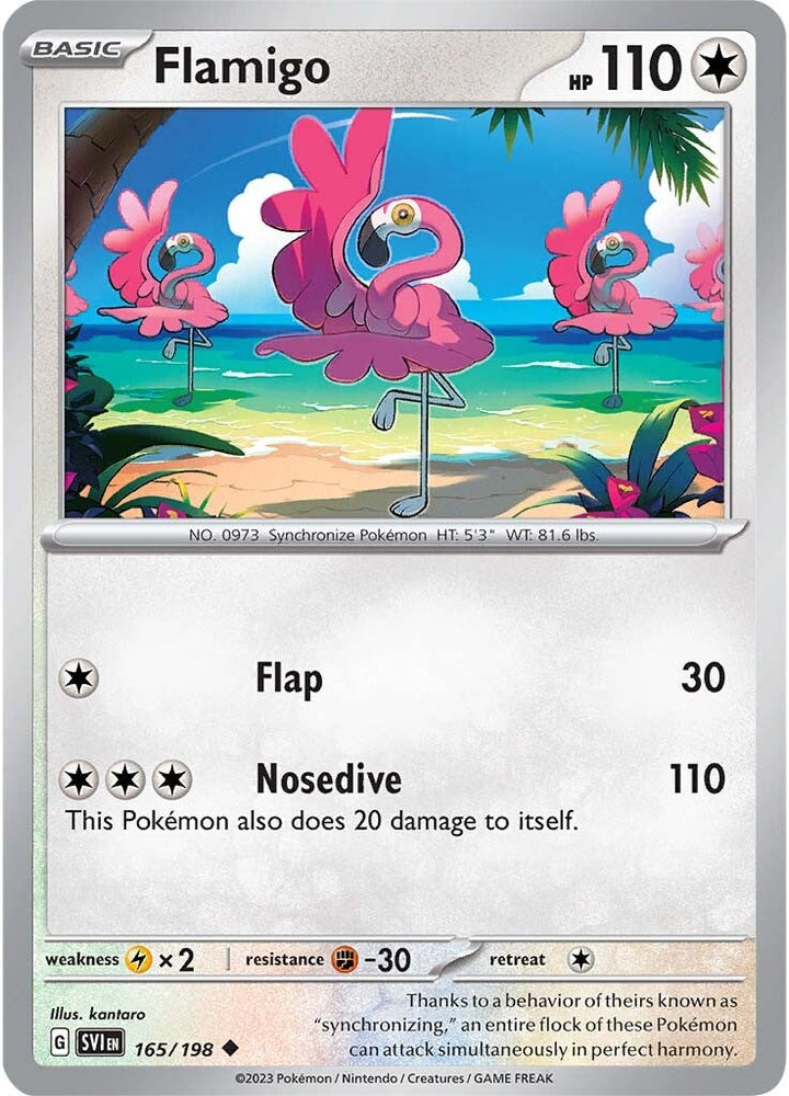 Flamigo (164/198) [Scarlet & Violet: Base Set]