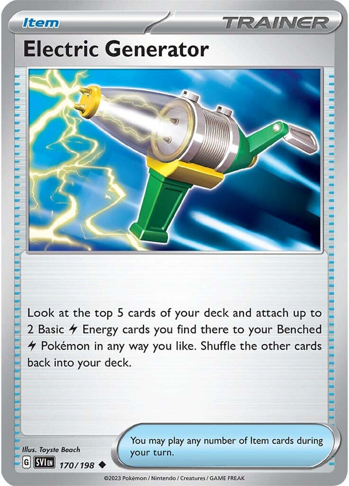 Electro Generator (169/198) [Scarlet & Violet: Base Set]