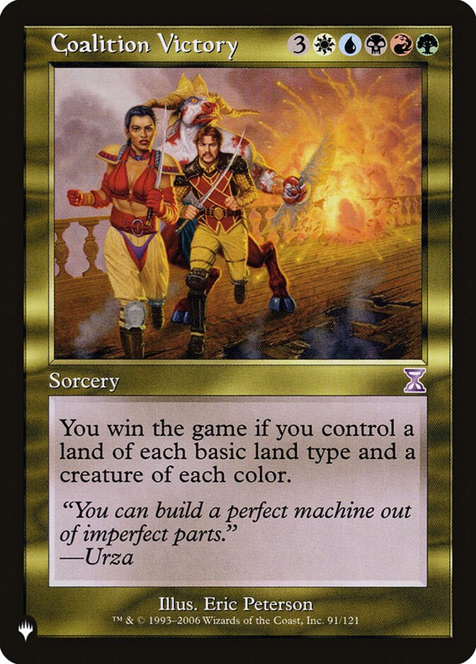 Coalition Victory [The List] (LTSB 91)