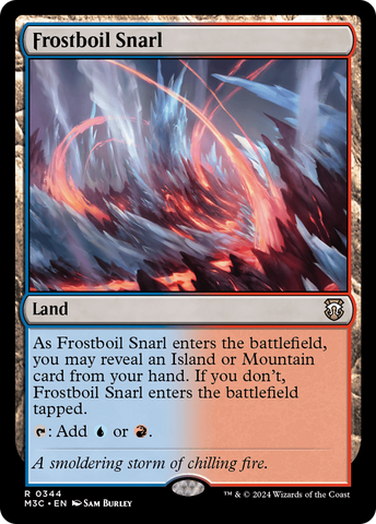 Frostboil Snarl [Modern Horizons 3 Commander]