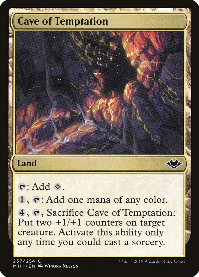 Cave of Temptation [Modern Horizons] (MH1 237)