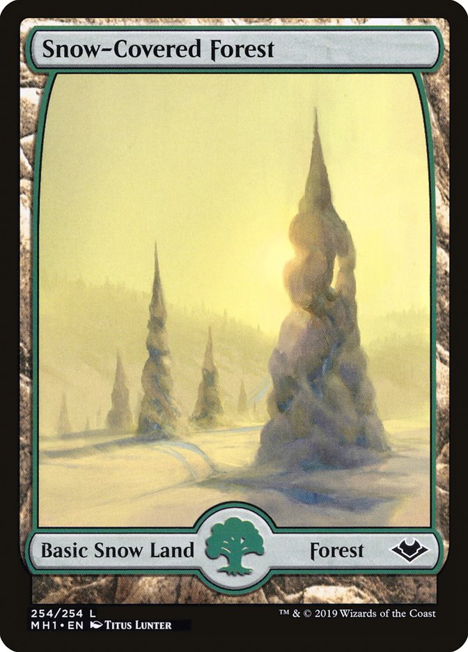Snow-Covered Forest [Modern Horizons] (MH1 254)