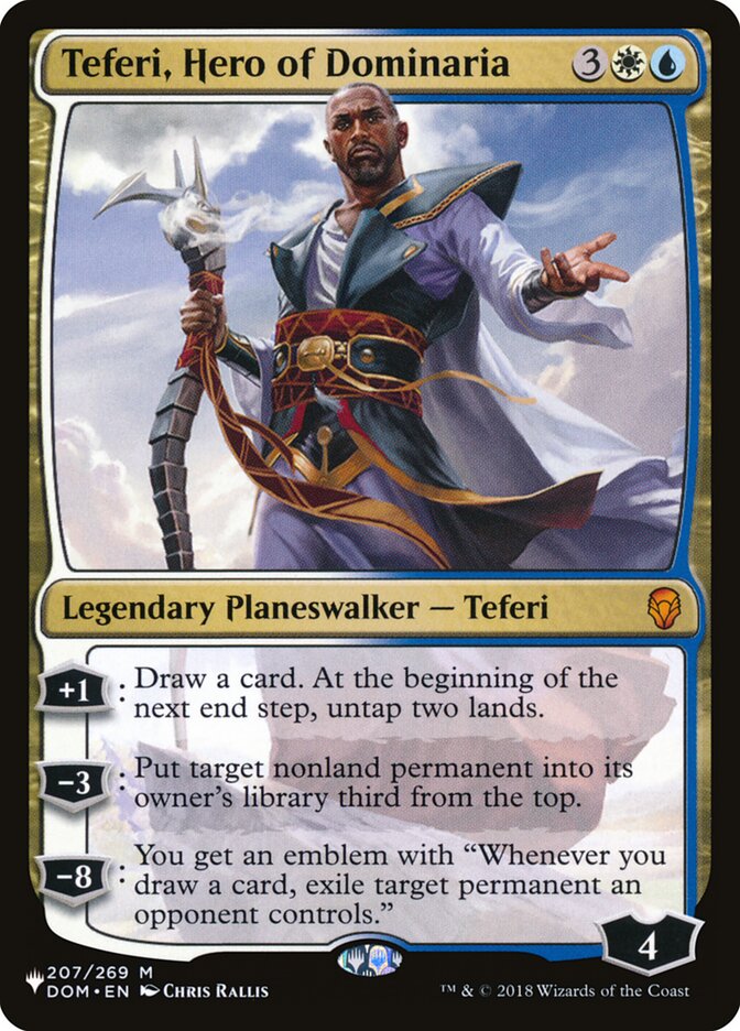 Teferi, Hero of Dominaria [The List] (LDOM 207)