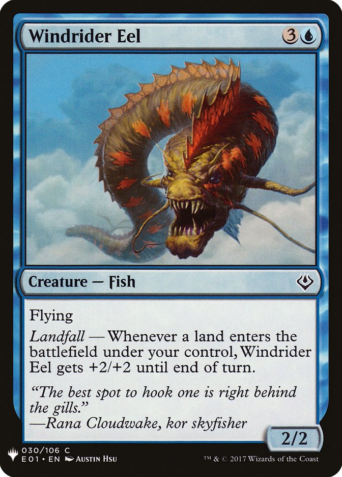 Windrider Eel [Mystery Booster] (MB1 551)