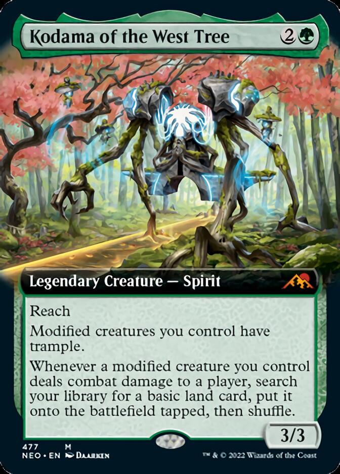 Kodama of the West Tree (Extended) [Kamigawa: Neon Dynasty] (NEO 477)