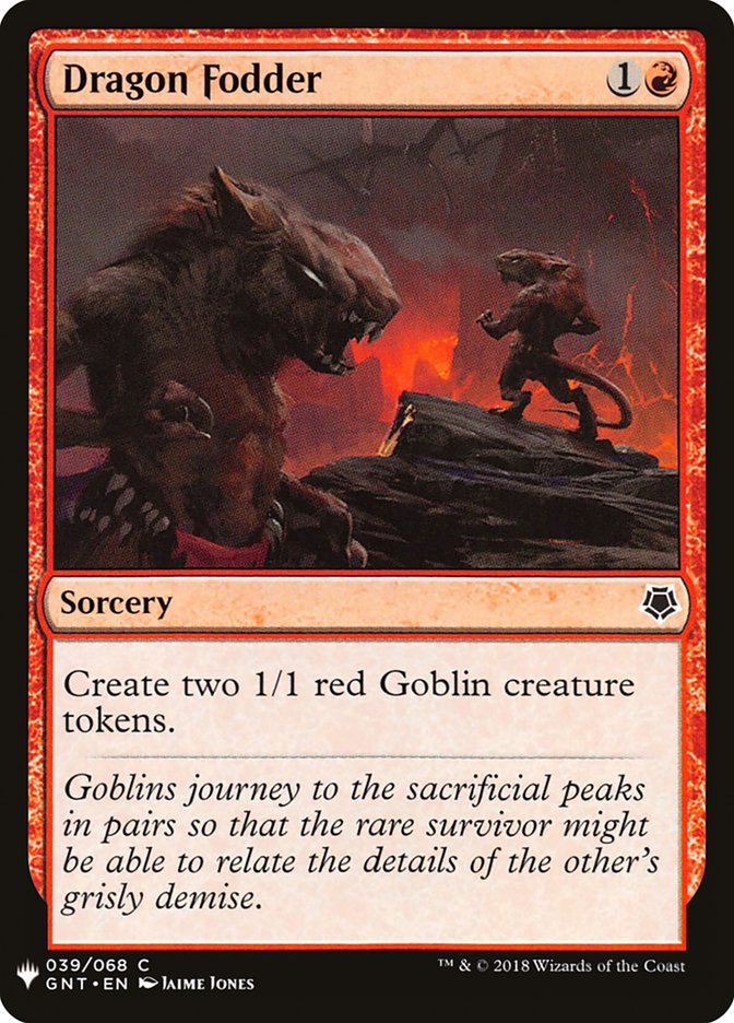 Dragon Fodder [Mystery Booster] (MB1 909)