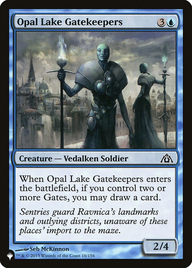 Opal Lake Gatekeepers [The List] (LDGM 16)