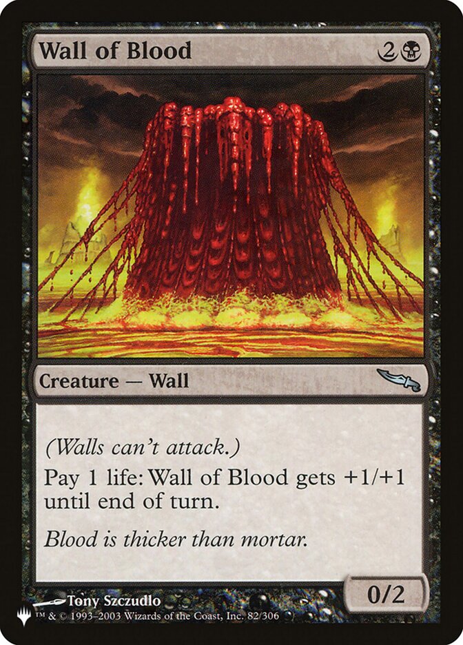 Wall of Blood [The List] (LMRD 82)