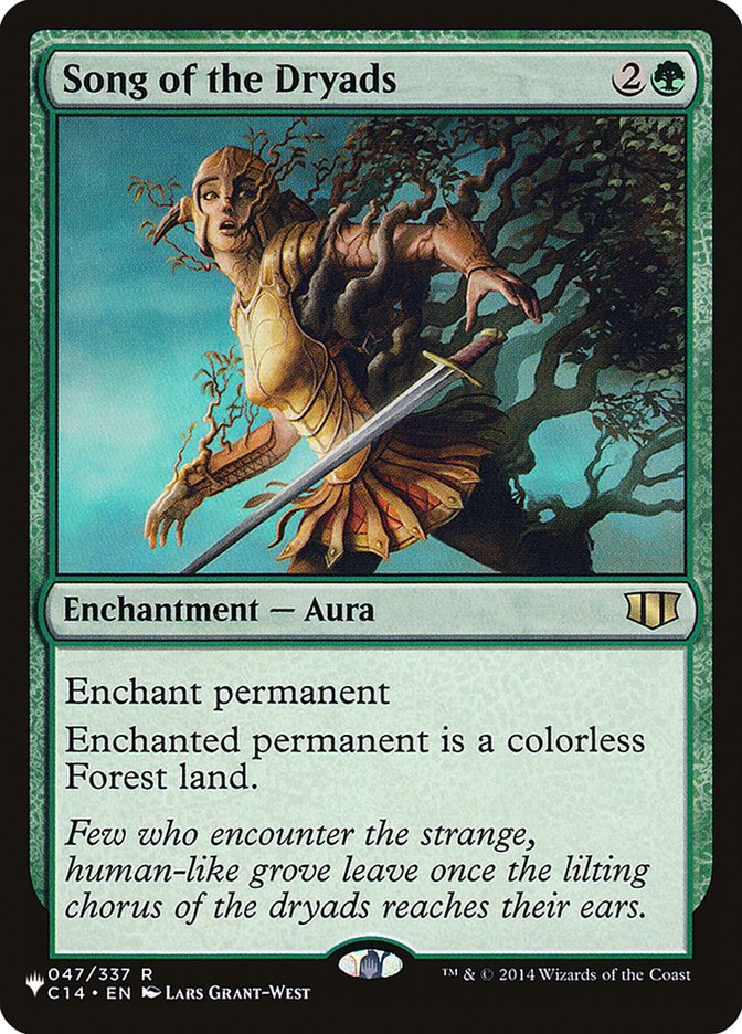 Song of the Dryads [The List] (LC14 47)