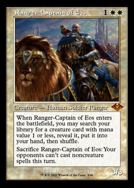 Ranger-Captain of Eos (Retro Etched Foil) [Modern Horizons 2] (H1R 5)