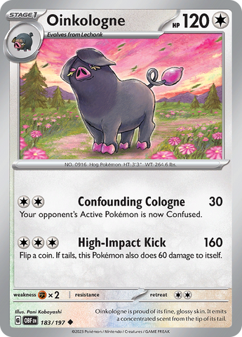 Oinkologne - 183/197 [Scarlet & Violet: Obsidian Flames]