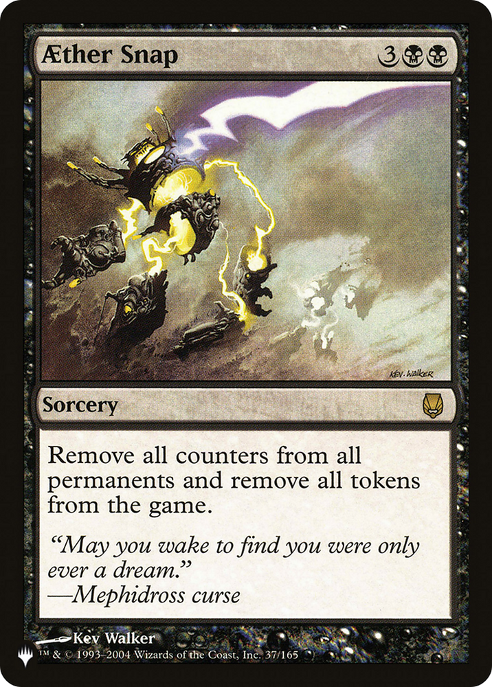 Aether Snap [The List] (LDST 37)