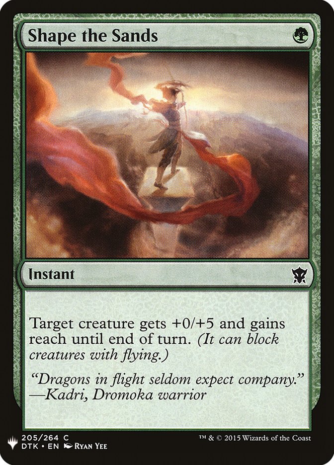 Shape the Sands [Mystery Booster] (MB1 1332)