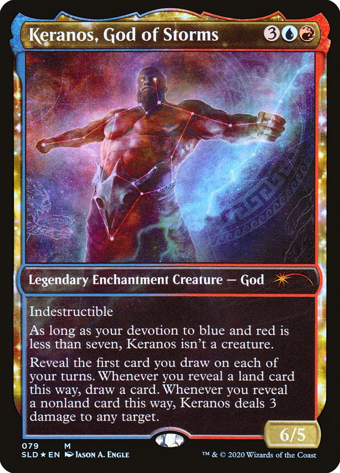 Keranos, God of Storms [Secret Lair Drop Series] (SLD 79)