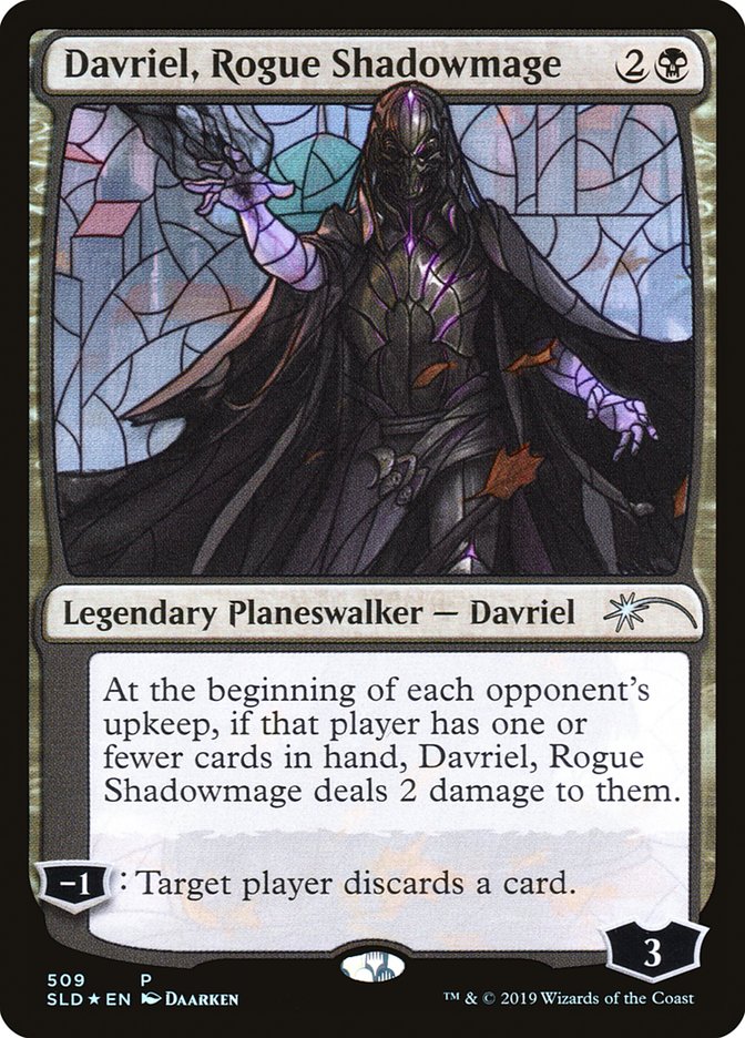Davriel, Rogue Shadowmage (Secret Lair) [Secret Lair Drop Promos] (PSLD 509)