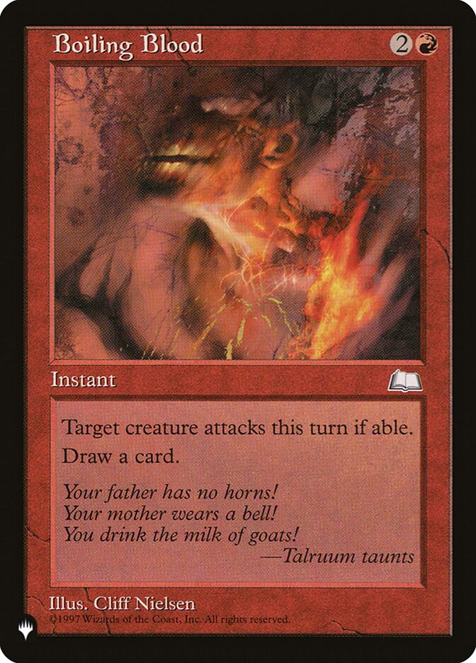 Boiling Blood [The List] (LWTH 92)