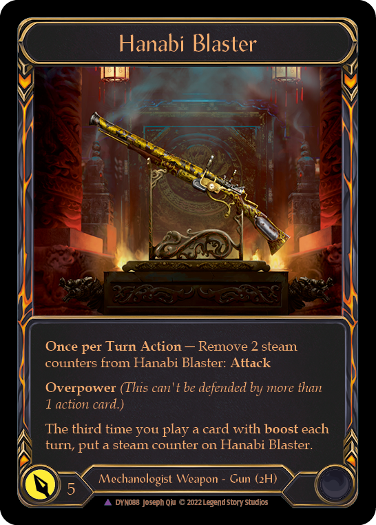 Hanabi Blaster [DYN088] (Dynasty)  Cold Foil