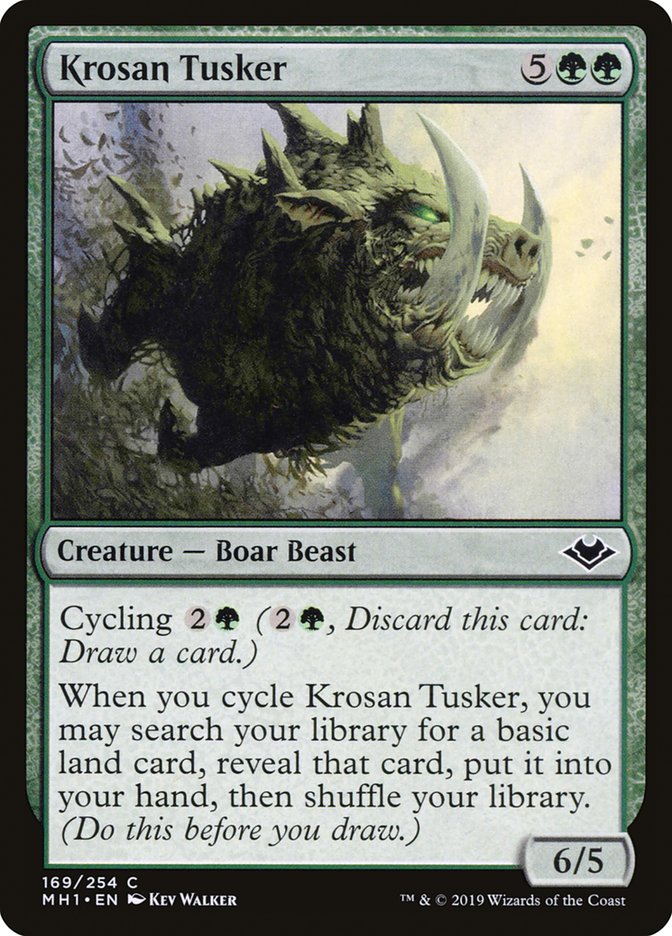 Krosan Tusker [Modern Horizons] (MH1 169)