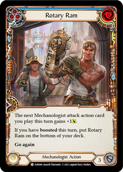 Rotary Ram (Blue) [EVR084] 1st Edition Rainbow Foil