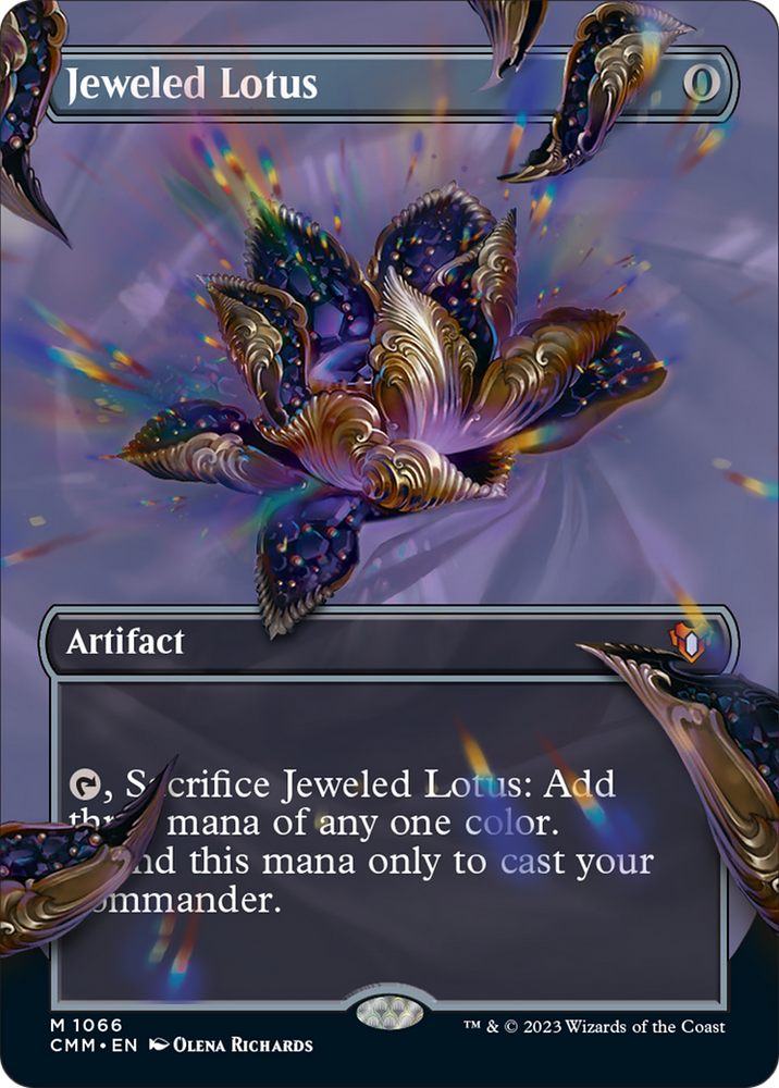 Jeweled Lotus (Textured Foil) [Commander Masters]