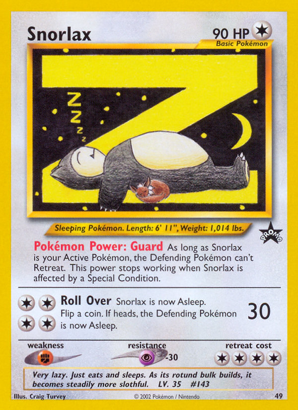 Snorlax (49) [Wizards: Black Star Promos]