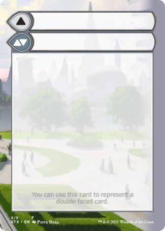 Helper Card (6/9) [Strixhaven: School of Mages Tokens] (TSTX C06)