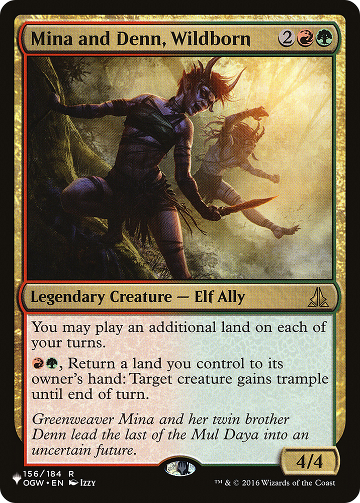 Mina and Denn, Wildborn [The List] (LOGW 156)