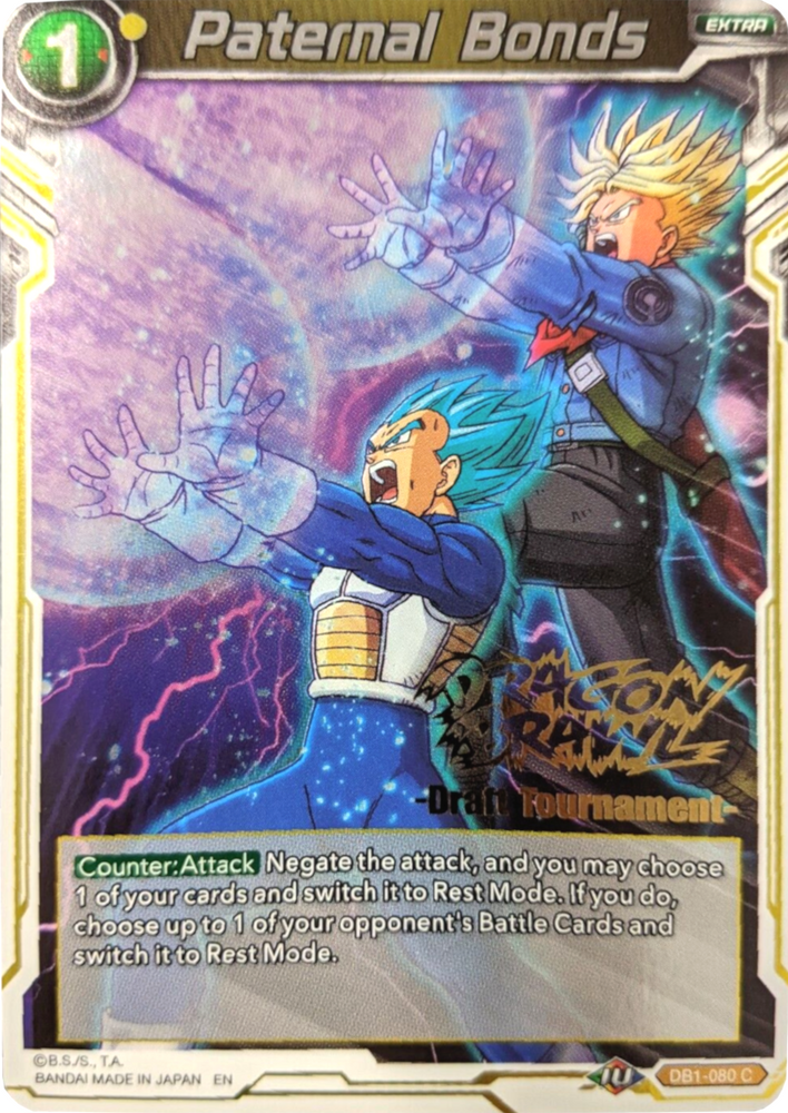 Paternal Bonds (Dragon Brawl Draft Tournament Gold Stamped) [DB1-080]