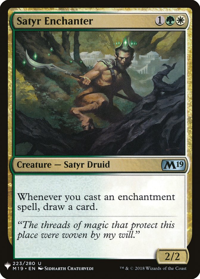 Satyr Enchanter [Mystery Booster] (MB1 1479)
