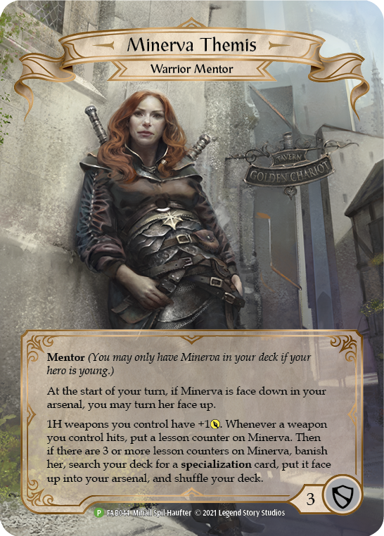 Minerva Themis [FAB044] Rainbow Foil