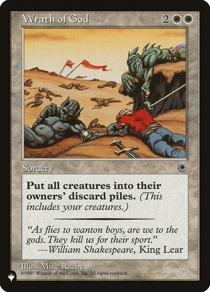 Wrath of God [The List] (LPOR 39)