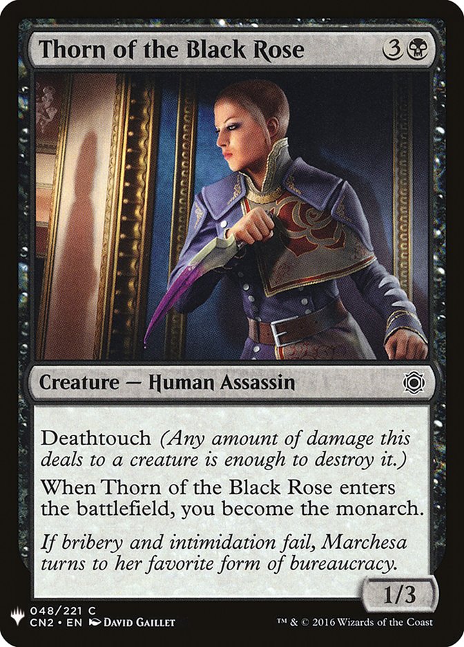 Thorn of the Black Rose [Mystery Booster] (MB1 792)