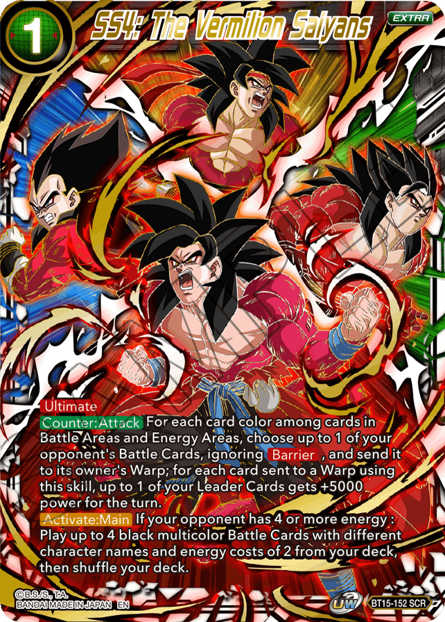 SS4: The Vermilion Saiyans [BT15-152]