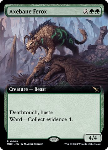Axebane Ferox (Borderless) [Murders at Karlov Manor]