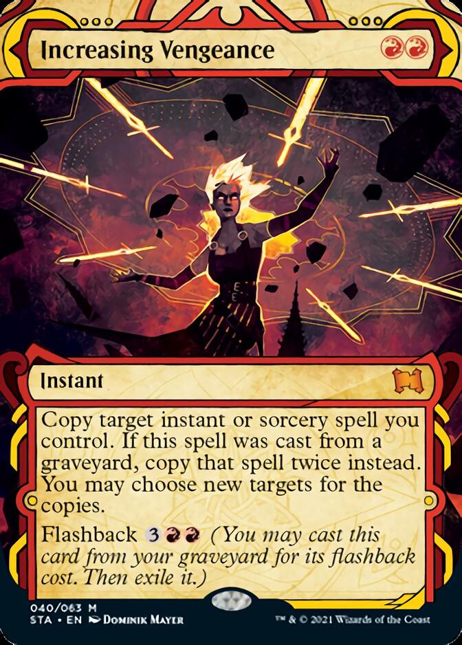 Increasing Vengeance (Etched Foil) [Strixhaven Mystical Archive] (STA 40)