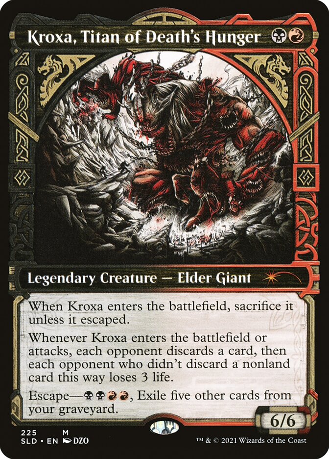 Kroxa, Titan of Death's Hunger [Secret Lair Drop] (SLD 225)