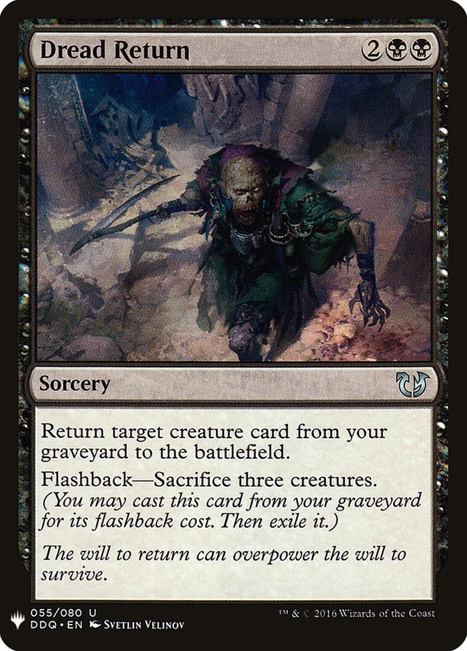 Dread Return [Mystery Booster] (MB1 636)
