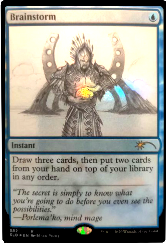 Brainstorm (Sketch) [Secret Lair Drop Promos] (PSLD 582)