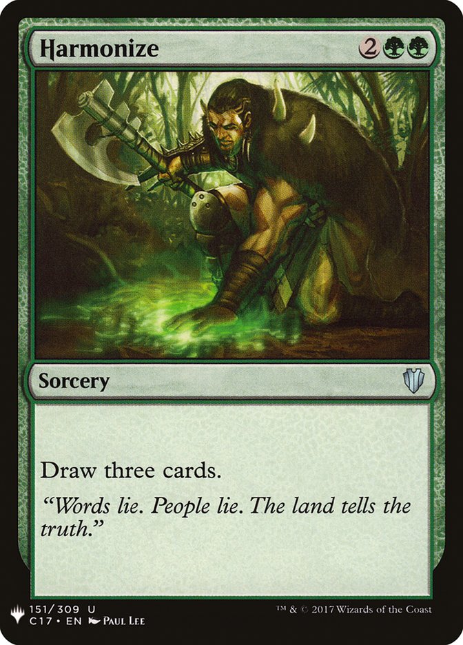 Harmonize [Mystery Booster] (MB1 1234)