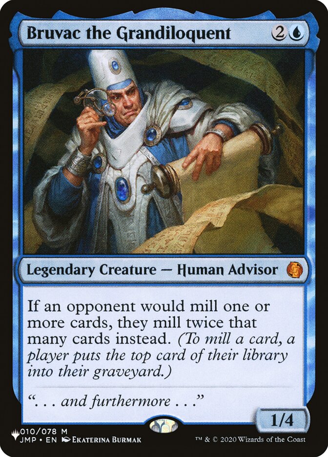 Bruvac the Grandiloquent [The List] (LJMP 10)