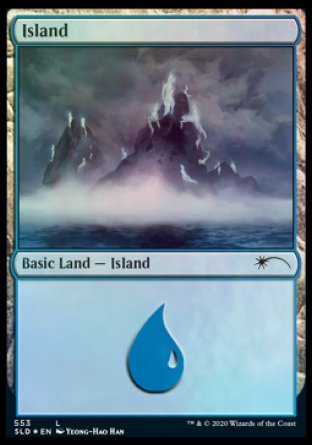 Island (Spirits) (553) [Secret Lair Drop Promos] (PSLD 553)
