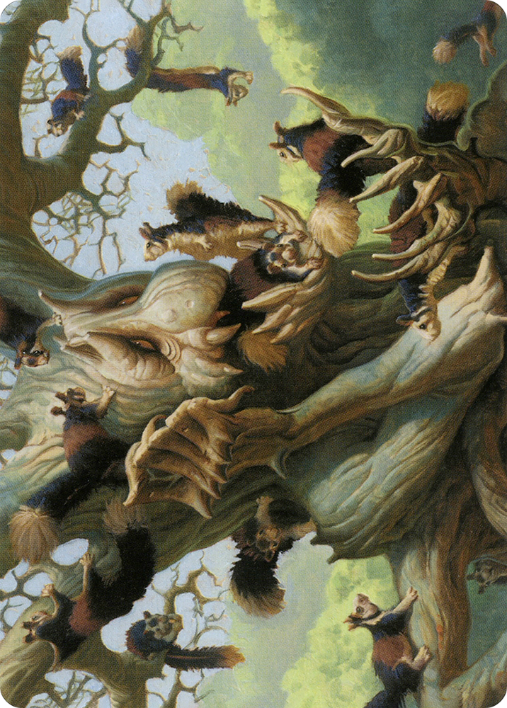 Scurry Oak Art Card [Modern Horizons 2 Art Series] (AMH2 40)