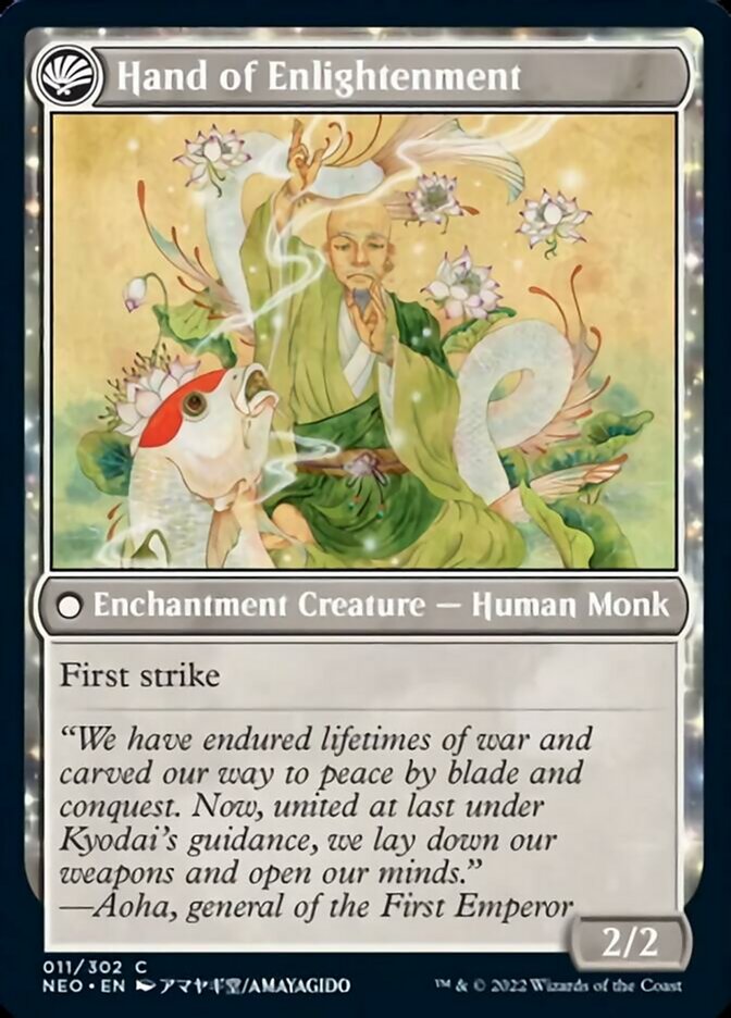 Era of Enlightenment // Hand of Enlightenment [Kamigawa: Neon Dynasty] (NEO 11)