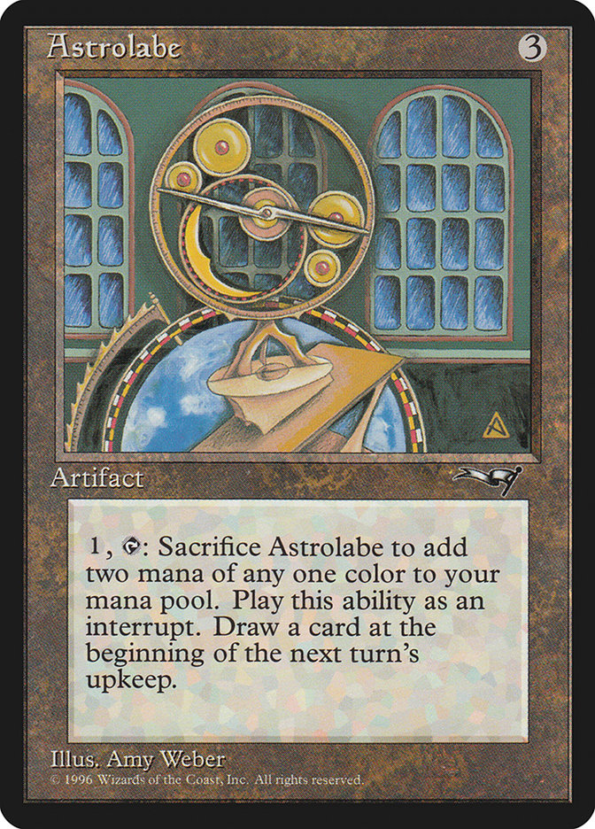 Astrolabe (Yellow Signature) [Alliances] (ALL 118A)