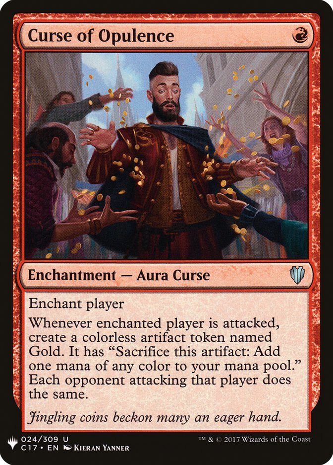 Curse of Opulence [Mystery Booster] (MB1 896)
