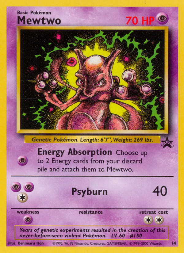 Mewtwo (14) [Wizards: Black Star Promos]