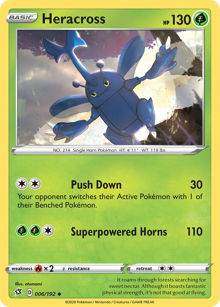 Heracross (6/192) [Sword & Shield: Rebel Clash]